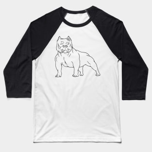 pitbull Baseball T-Shirt